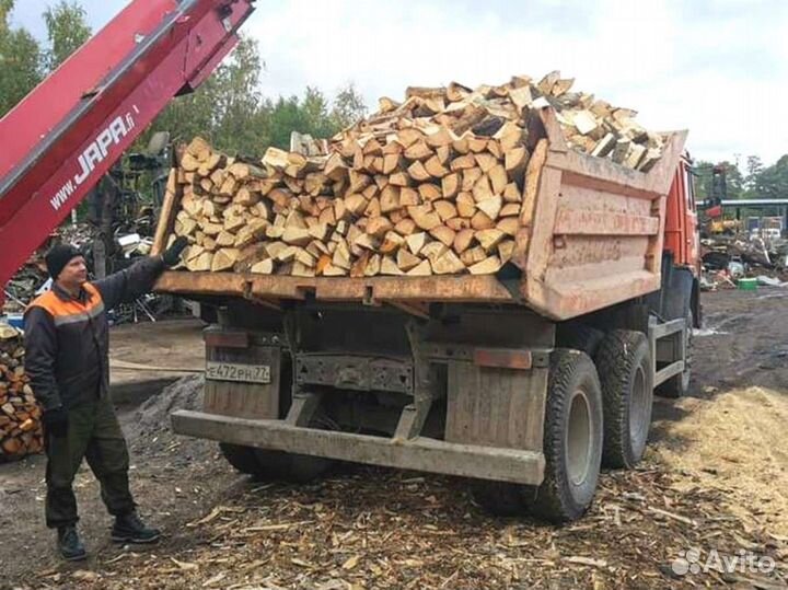 Дрова. Колотые