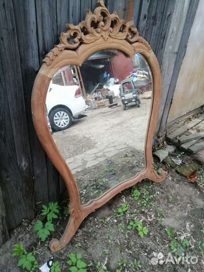 Зеркало в раме резное (индонезия)