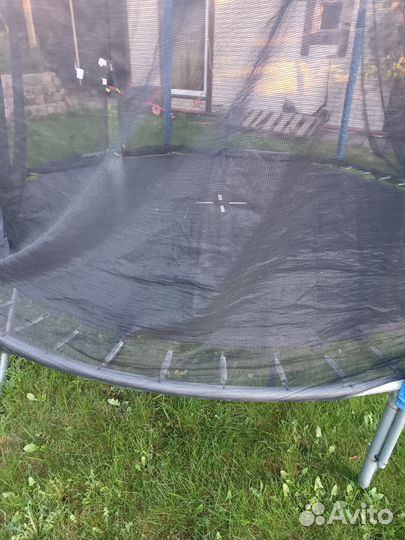Батут с сеткой бу