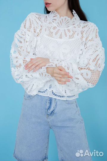 Блузка женская кружевная новая