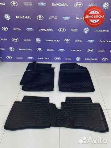 Коврики салона Kia Rio 3 (2011-2017) 3D