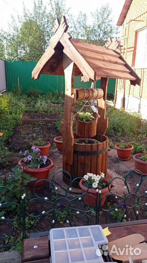 Колодец декоративный, украсит ваш сад