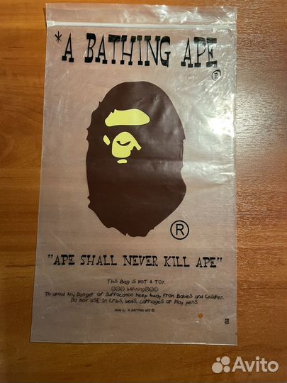 Сумка мужская bape черная