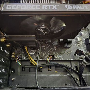 Игровой пк с RTX3050 8г intel core i5-12400F