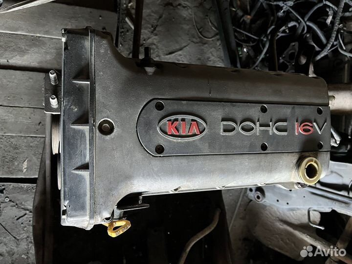 Двигатель в сборе на kia spectra 1.8