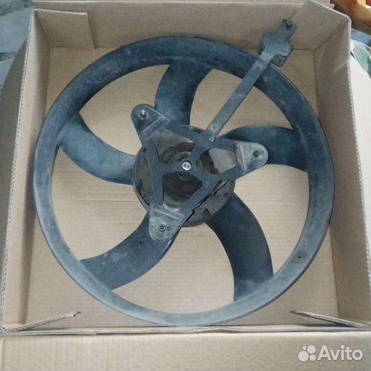 Вентилятор на Шкода Фабия 2