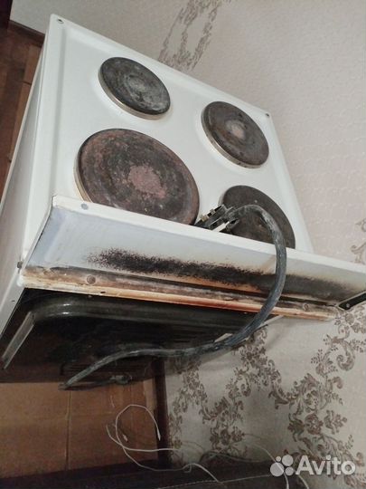 Электроплита с духовкой бу
