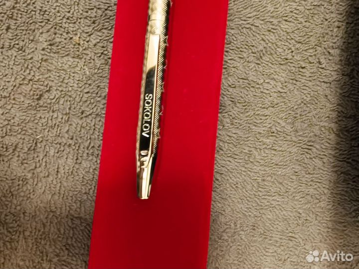 Серебряная ручка sokolov