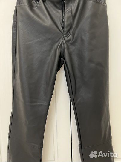 Брюки кожаные