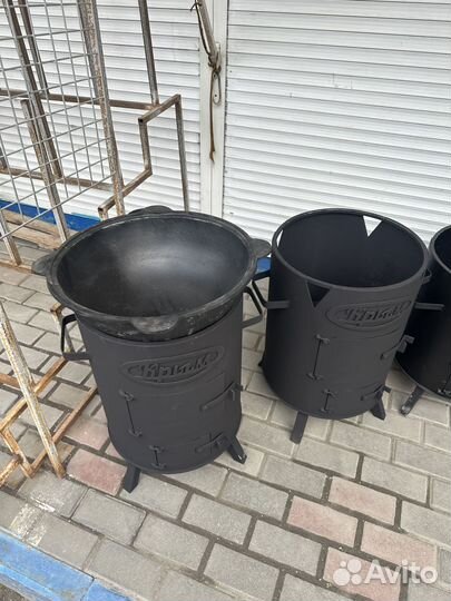 Печь под казан Очаг