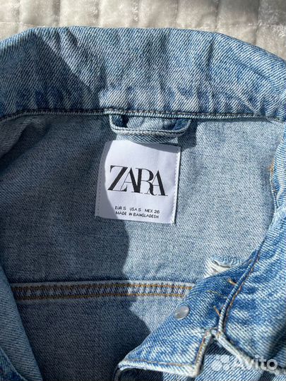 Новая джинсовая куртка Zara