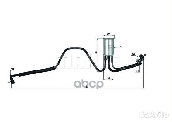 Фильтр топливный knecht/mahle KL 544 KL 544