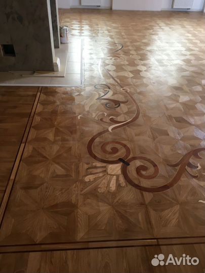 Циклевка, реставрация, укладка паркета