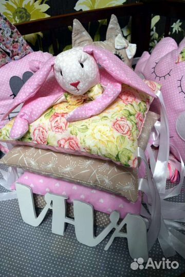 Бортики в кроватку