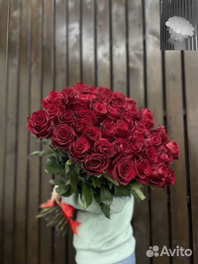 Букет роз 15/25/31/51/101 штука