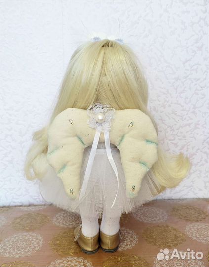 Кукла ангел ручной работы