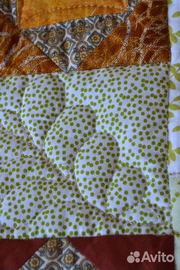 Одеяло детское лоскутное ручной работы