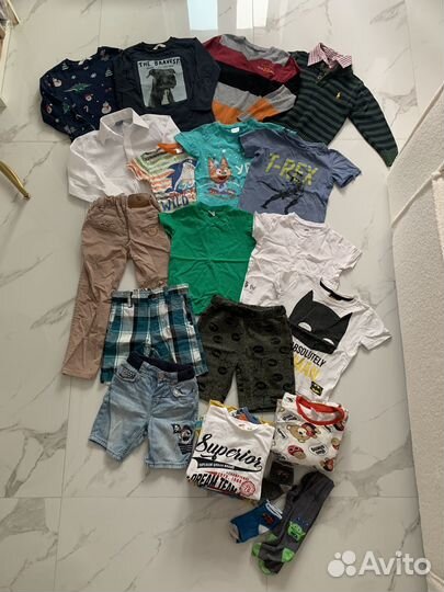 Вещи пакетом для мальчика