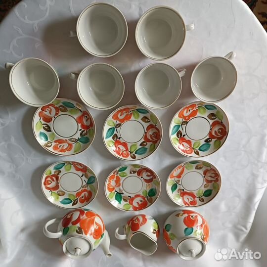 Чайный сервиз, СССР з-д 