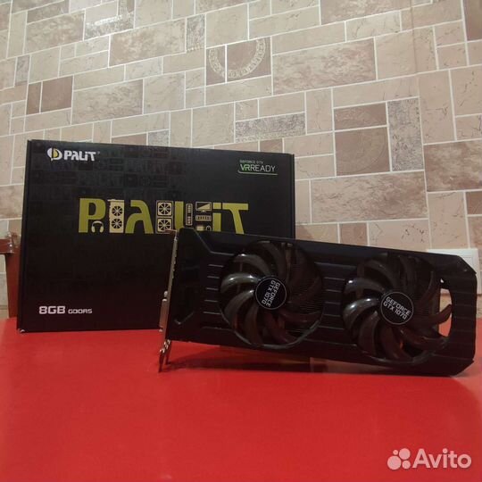 Видеокарта Palit GeForce GTX 1070 dual