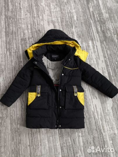 Зимняя куртка размер 110