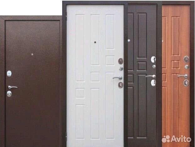 Входная дверь металлическая в квартиру