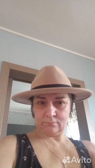 Шляпа фетровая женская