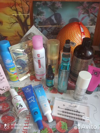 Набор косметики пакетом бу