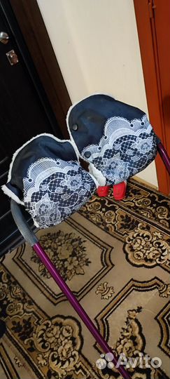 Санки с большими колесами