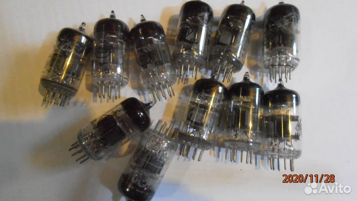 Радиолампы 6н2п-ев, 6с15п,6н30п-др,6н3п,EF804S