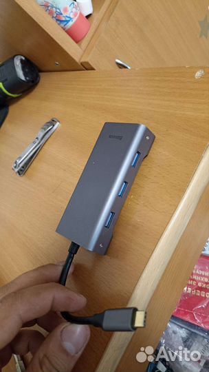 Baseus hub, станция для мак