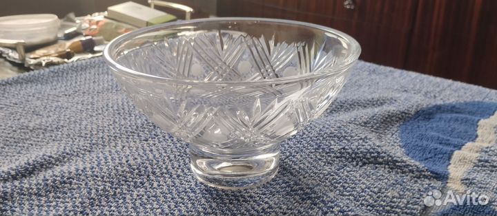 Хрустальная ваза