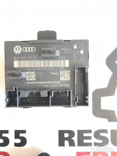 Блок управления дверьми Audi A4 B8 2.0T cdnc 2009