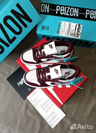 Nike Dunk Low Team Red Оригинал