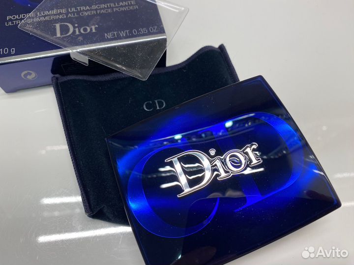 Dior пудра шиммер