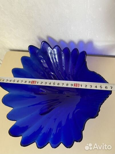 Ваза салатник, стекло