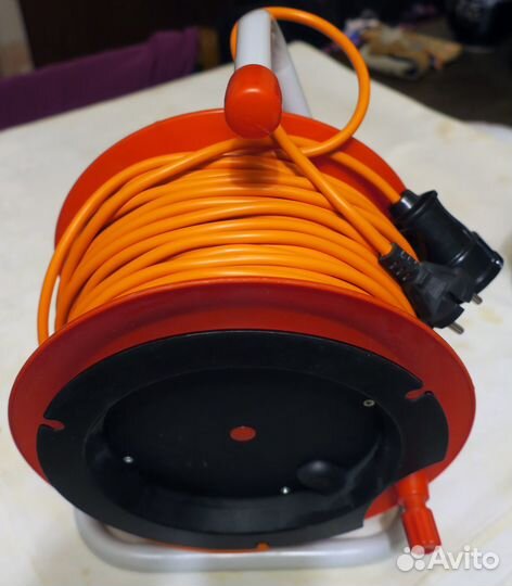 Силовой удлинитель на катушке, 40 м