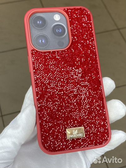 Чехол Swarovski на iPhone 15 Pro Оригинал