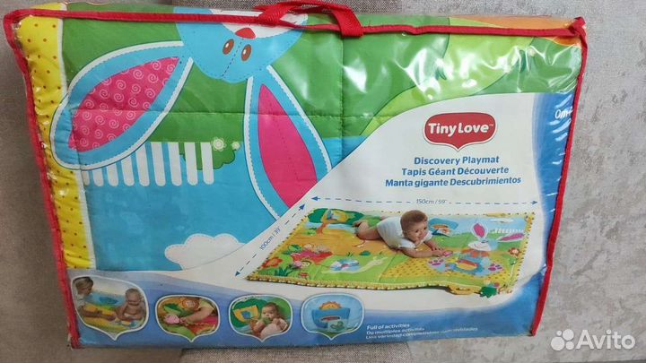 Развивающий коврик tiny love