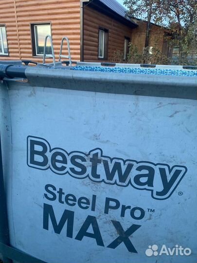 Каркасный бассейн бу 160х4.40