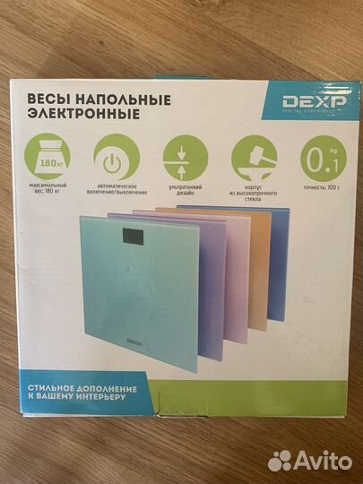 Весы dexp напольные