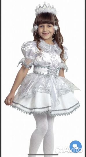 Карновальный костюм «Снежинка»