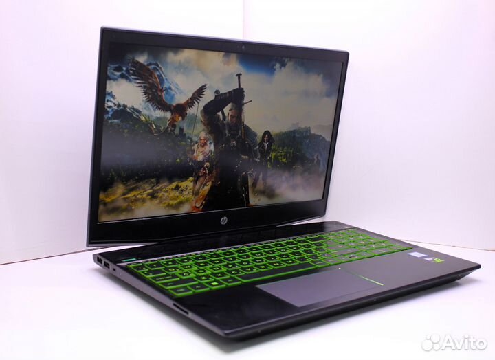 Игровой ноутбук Hp (I5-8H/GTX1060) SSD.M2+HDD