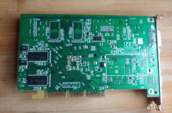 Видеокарта AGP Radeon 9200 128мб