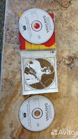Cd двойной альбом Santana Welcome