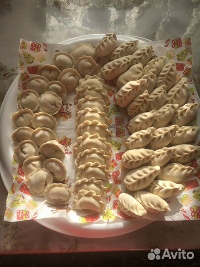 Пельмени, вареники, колдуны ручной лепки