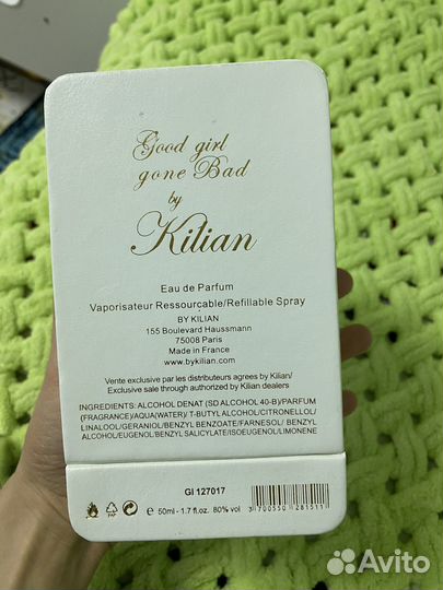 Духи killian good girl
