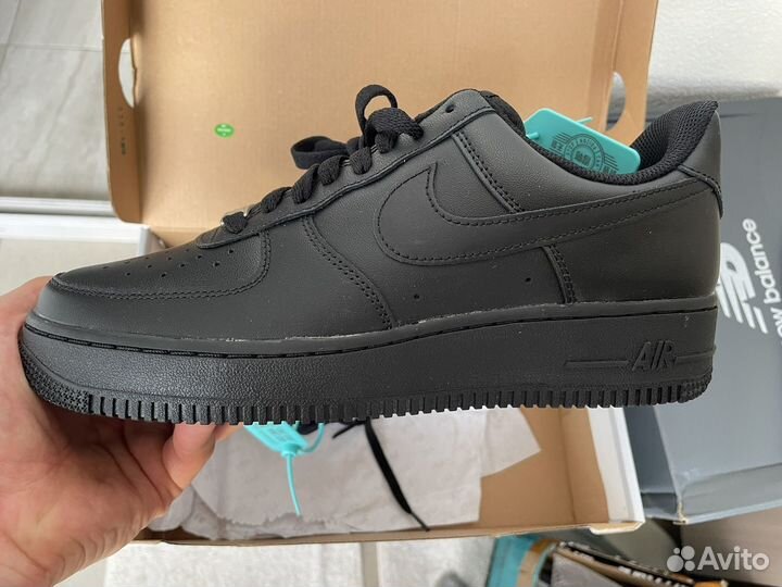 Nike Air Force 1'07 Black Оригинал