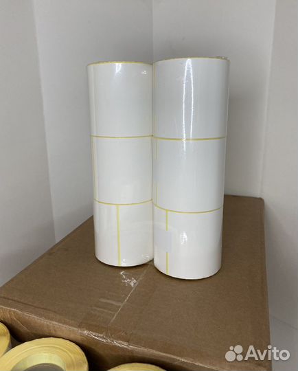 Термоэтикетки 75х120 Доставка Оптом