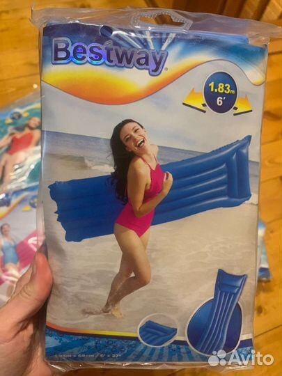 Надувной матрас новый